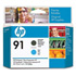 ���������� ������� HP C9460A �91 Matte Black � Cyan